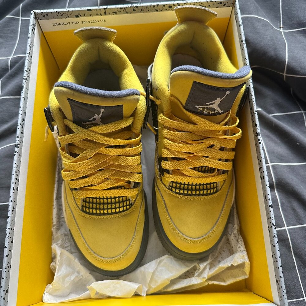 Air Jordan 4 Retro GS 'Lightning' 2021